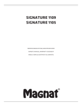 Magnat Signature 1109 Bruksanvisning