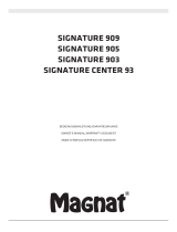 Magnat Signature 909 Bruksanvisning