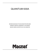 Magnat Audio Quantum 630A Användarmanual