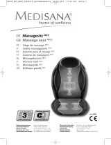 Medisana Massage seat cover MCC Bruksanvisning