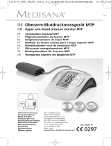 Medisana Upper arm blood pressure monitor MTP red Bruksanvisning