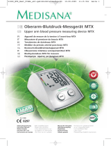 Medisana Upper Arm Blood Pressure Monitor MTX Bruksanvisning