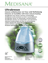 Medisana Ultrabreeze intensive humidifier Bruksanvisning