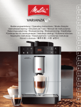 Melitta CAFFEO® Varianza® CSP Export Bruksanvisningar