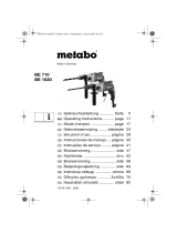 Metabo B 710 AC/DC Bruksanvisning