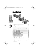 Metabo DS 200 Bruksanvisning