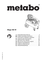 Metabo Mega 450 W Bruksanvisningar