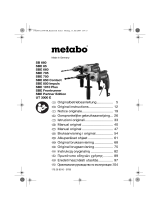 Metabo SBE Frontrunner Bruksanvisning