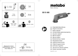 Metabo SXE400 Användarguide