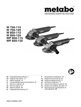 Metabo WP 850-115 Bruksanvisningar