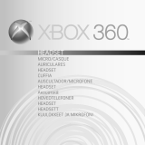 Microsoft Xbox 360 Micro / Casque Användarguide