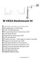 Multibrackets M VESA Desktopmount III Black Användarmanual