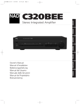 NAD Electronics C320BEE Användarmanual