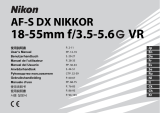 Nikon 18-55mm Användarmanual