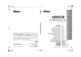 Nikon AF NIKKOR 35MM F-1.4G Användarmanual
