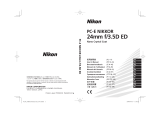 Nikon 24mm F/3.5 Användarmanual