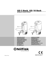 Nilfisk-ALTO GD 10 BACK Användarmanual