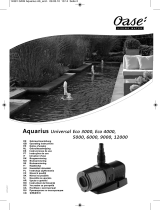 OASE Aquarius Universal 6000 Bruksanvisningar