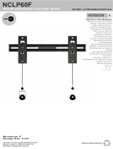 OmniMount NCLP60F Användarmanual