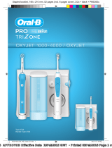 Oral-B PRO TRIZONE OXYJET 1000-4000 Användarmanual