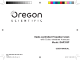 Oregon Scientific BAR 339P Wetterstation Bruksanvisning