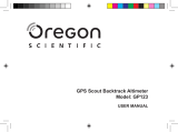 Oregon Scientific GP123 Användarmanual