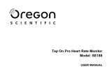 Oregon Scientific Heart Rate Monitor SE188 Användarmanual