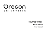 Oregon Scientific RA126 Användarmanual