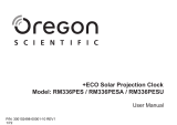 Oregon Scientific RM336PES Användarmanual