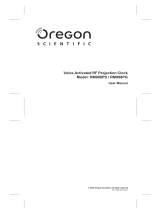 Oregon Scientific RM998PG Användarmanual