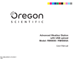 Oregon Scientific RMS600 / RMS600A Användarmanual