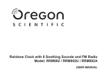 Oregon Scientific RRM902 / RRM902U / RRM902A Användarmanual