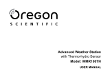 Oregon Scientific WMR100 TH Användarmanual