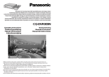 Panasonic CQDVR909N Bruksanvisningar