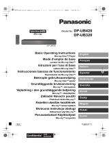 Panasonic DPUB420EG Bruksanvisningar