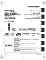 Panasonic DVD-S100 Bruksanvisning