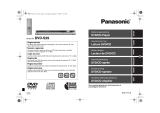 Panasonic dvd s29eg s Bruksanvisning