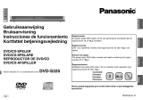 Panasonic DVDS325 Bruksanvisning