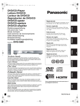 Panasonic DVDS99 Bruksanvisningar
