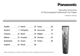 Panasonic ER1511 Bruksanvisning