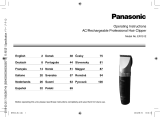 Panasonic ER1512 Bruksanvisningar