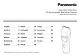 Panasonic ER2201 Bruksanvisning
