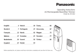 Panasonic ER2302 Bruksanvisning