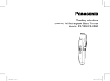 Panasonic ER-GB86 Bruksanvisning