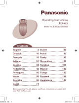 Panasonic ES2055 Bruksanvisning