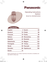 Panasonic ES2058 Bruksanvisningar
