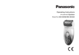 Panasonic ESED22 Bruksanvisning