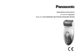 Panasonic ESED90 Bruksanvisningar