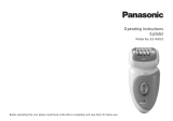 Panasonic ESWD10 Bruksanvisningar