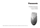 Panasonic ESWS20 Bruksanvisningar